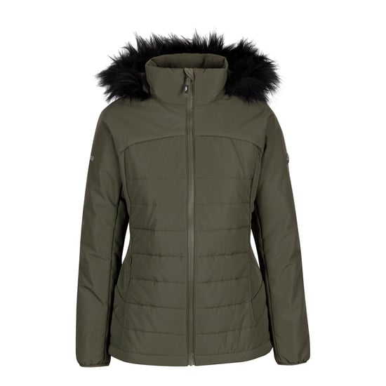 Trespass Womens/Ladies Translate Padded Jacket (Dark Vine) - Image 1
