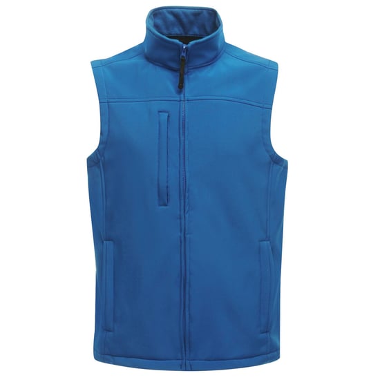 Regatta Mens Flux Softshell Bodywarmer / Sleeveless Jacket (Water Repellent & Wind Resistant) (Oxford) - Image 1