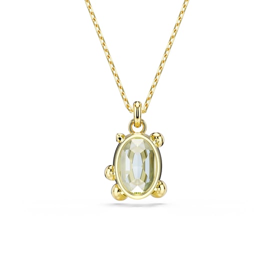 Swarovski 'Gema' Women's Gold Plated Metal Necklace - Gold 5705816 - Image 2