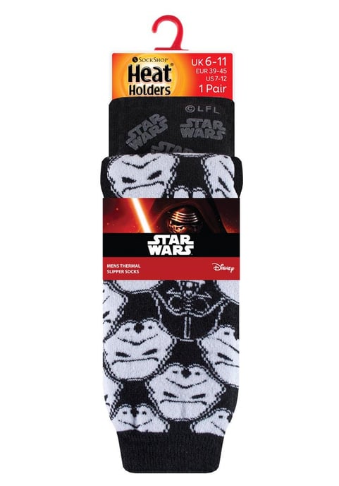 Heat Holders - Calcetines térmicos para hombre con temática de cine y TV - Storm Trooper - Image 2