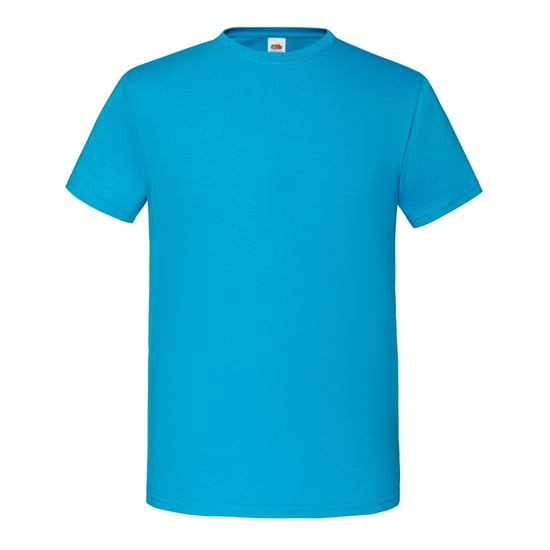 Fruit of the Loom Mens Iconic Premium Ringspun Cotton T-Shirt (Azure Blue) - Image 1