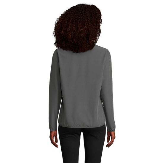 SOLS Womens/Ladies Falcon Zipped Soft Shell Jacket (Charcoal Grey) - Image 2