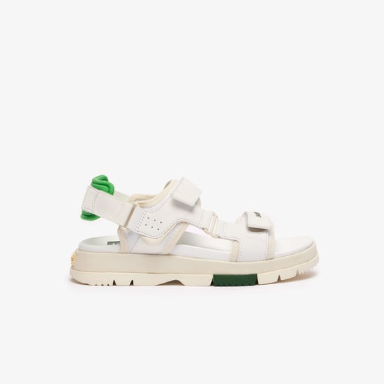 Women's Lacoste Suruga Premium Sandals in White Green - Image 1