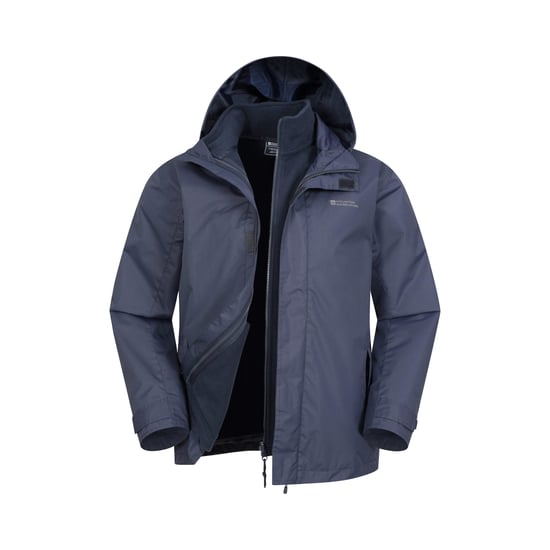 Mountain Warehouse Mens Fell II 3 in 1 Jacket (Navy) - Image 1