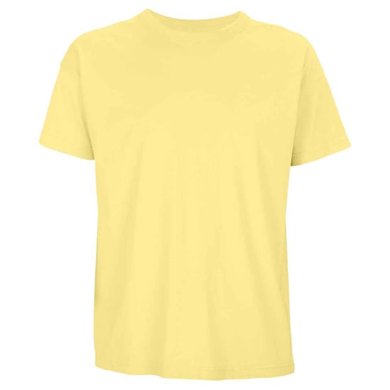 SOLS Mens Boxy Oversized T-Shirt (Light Yellow) - Image 1
