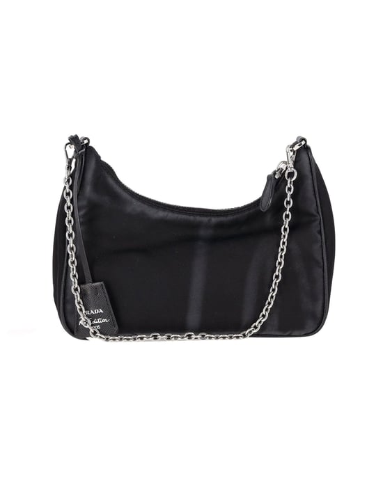 Prada Re-Edition 2005 Re-Nylon Mini Bag in Black Nylon - Image 3
