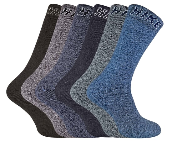 Sock Snob - 6 Pares HIKE Calcetines Senderismo Algodón Transpirable Verano Hombre - Image 1