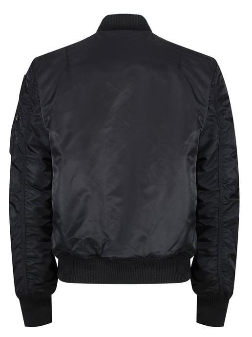 Chaqueta bomber MA-1 VF NASA para hombre de Alpha Industries en negro - Image 6