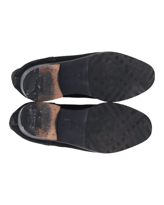 Hugo Boss Desert Lace-Up Ankle Boots in Black Suede - Image 6