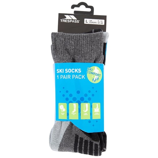 Trespass Mens Hack Ski Tube Socks - Image 4