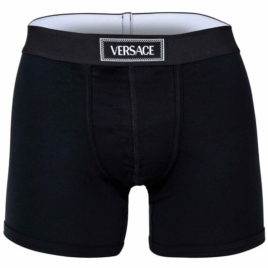 Versace Trunk Jersey Cotton Topeka+Elastic Canete Logo Boxer Shorts - Image 1