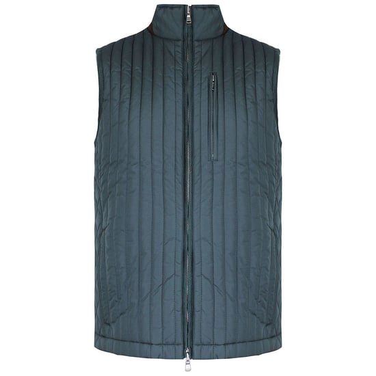 Hackett London New Channel Mens Green Gilet