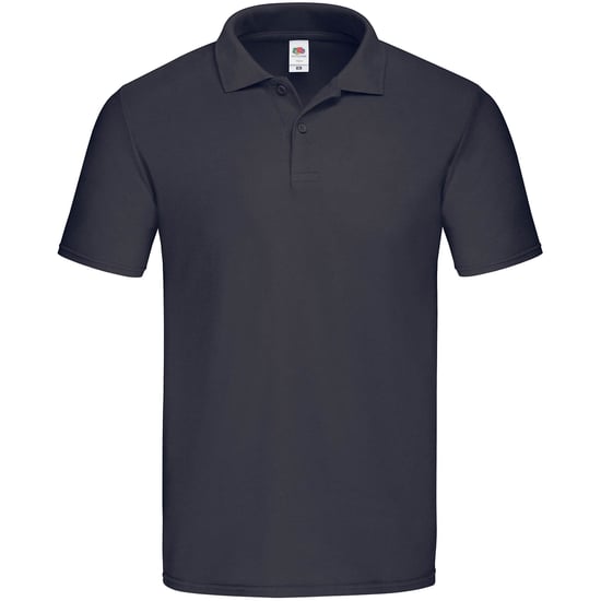 Fruit of the Loom Mens Original Pique Polo Shirt (Deep Navy) - Image 1