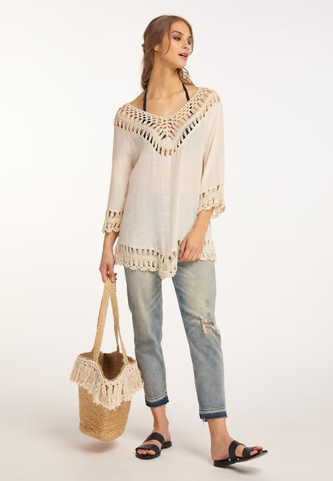 IZIA tunic with crochet part mahisha - Image 4