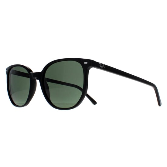 Ray-Ban Cuadradas Unisex Negro Pulido G15 Verde RB2197 Elliot - Image 2