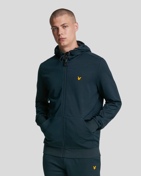 Lyle & Scott Sports Full-Zip Hoodie Navy