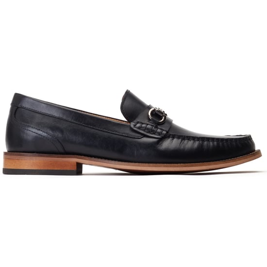 Base London Madison Leather Men's Black Loafers - Image 5
