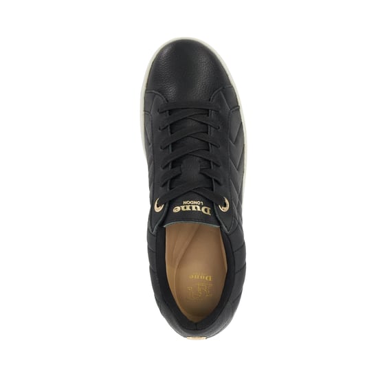 Dune Ladies Egent - Quilted Platform Sole Lace-Up Trainers - Image 4