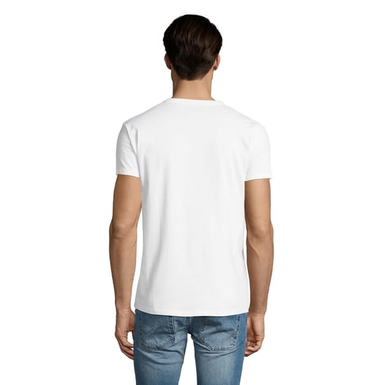 SOLS Mens Imperial V Neck T-Shirt (White) - Image 2