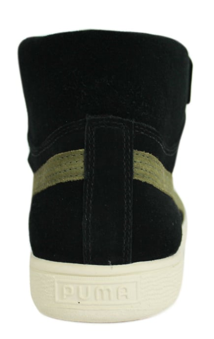 Puma Suede Mid Classic+ GTX Mens Entrenadores Casual Black 357043 02 B28A - Image 3