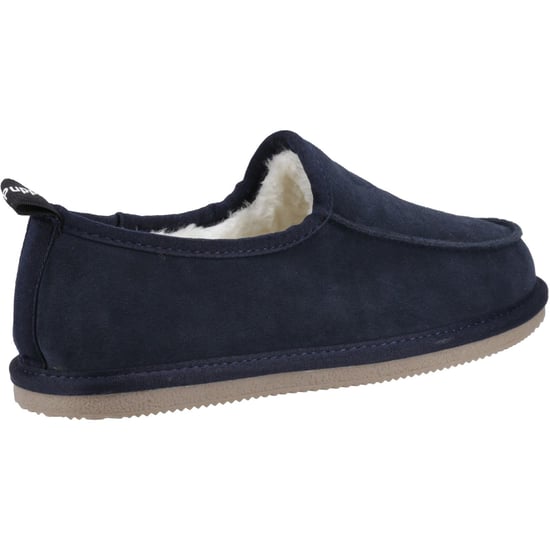 Hush Puppies Charles Suede Men's Navy Slippers - Image 2