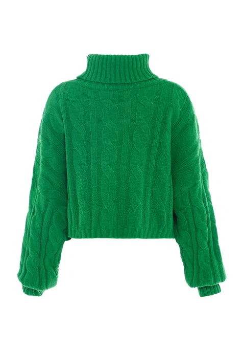 Mymo Turtleneck pullover women green - Image 2