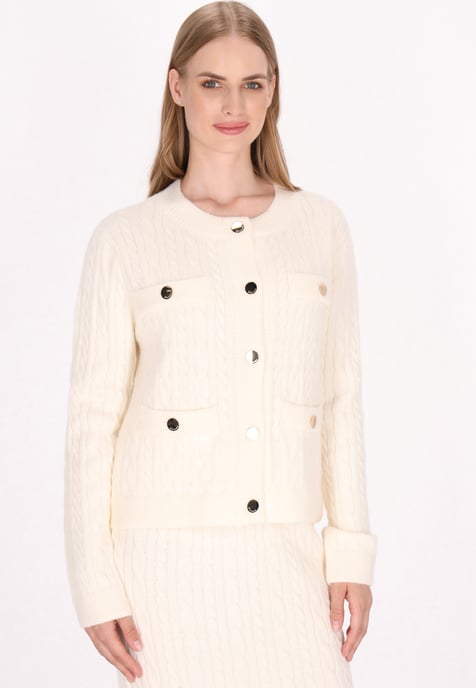 Dreimaster Cardigan women off-white - Image 3