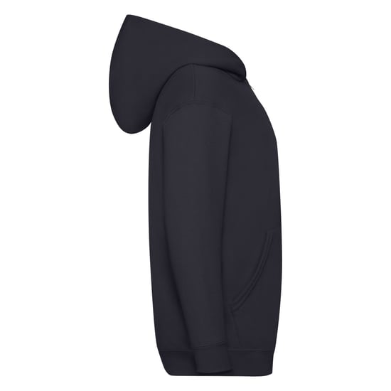 Fruit of the Loom Childrens/Kids Classic Full Zip Hoodie (Deep Navy) - Image 3