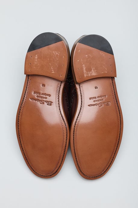 Ben Sherman Arthur Leather Men's Mocha Boots - Image 5