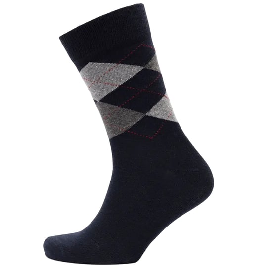 Trespass Mens Paden Socks (Pack of 5) (Navy/Black) - Image 3