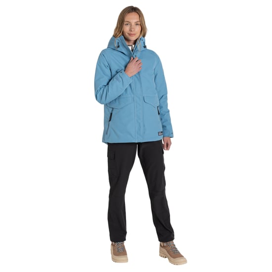 Craghoppers Womens/Ladies Sally CO2 Renu Technology Waterproof Jacket (Light Denim) - Image 3