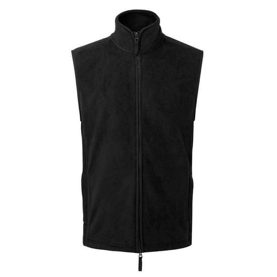Premier Mens Artisan Fleece Gilet (Black) - Image 1