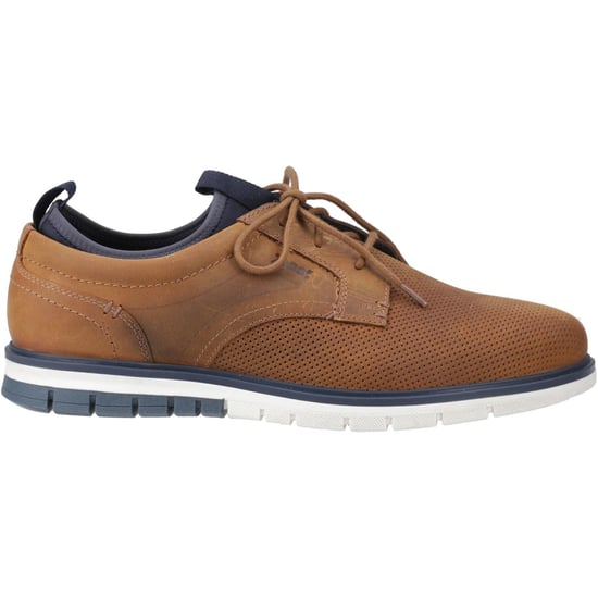 Pod Murphy Leather Men's Tan Lace-Up Shoes - Image 5