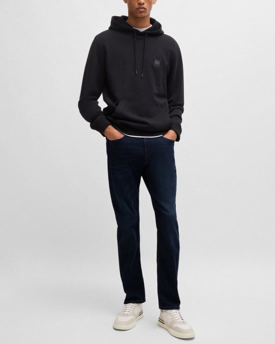 BOSS Orange DELAWARE BO Jeans de Hombre Slim Fit Comfort-Stretch Azul Oscuro NOS - Image 2