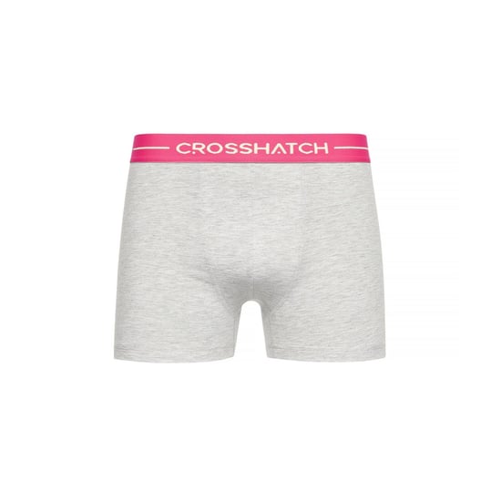 Crosshatch Mens Astral Boxer Shorts (Pack of 12) (Grey Marl) - Image 6