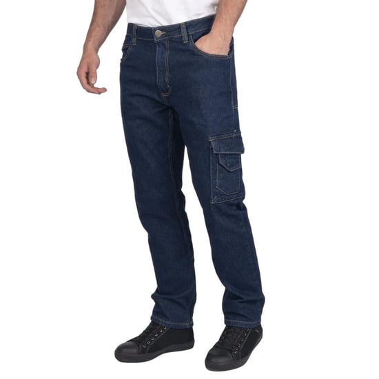 Lee Cooper Mens Denim Stretch Jeans (Light Blue) - Image 3