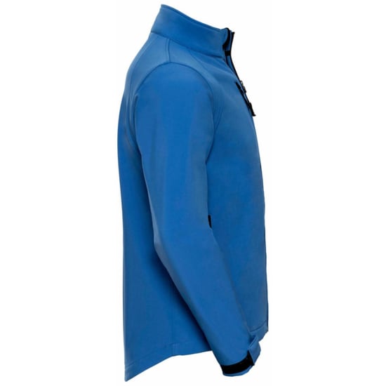 Russell Mens Water Resistant & Windproof Softshell Jacket (Azure Blue) - Image 3