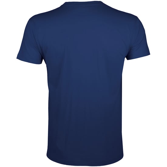 SOLS Mens Regent Slim Fit Short Sleeve T-Shirt (French Navy) - Image 2