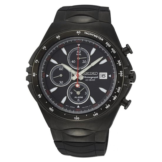 Seiko Macchina Sportiva Men's Black Watch SNAF87P1 - Image 1