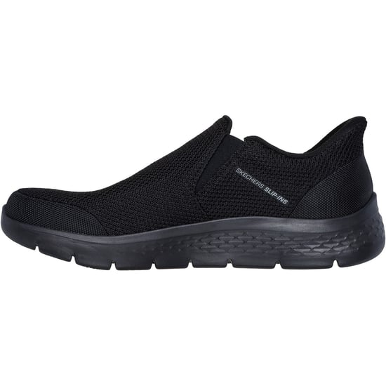 Skechers GO WALK Flex Ojai Textile Men's Black Trainers - Image 4