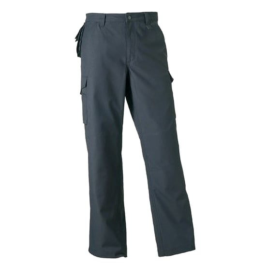 Russell Work Wear Heavy Duty Trousers / Pants(Regular) (Convoy Grey) - Image 2