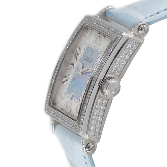 Reloj Gevril para mujer 7247NV Mini Cuarzo Avenida de las Américas Azul Diamante - Image 2