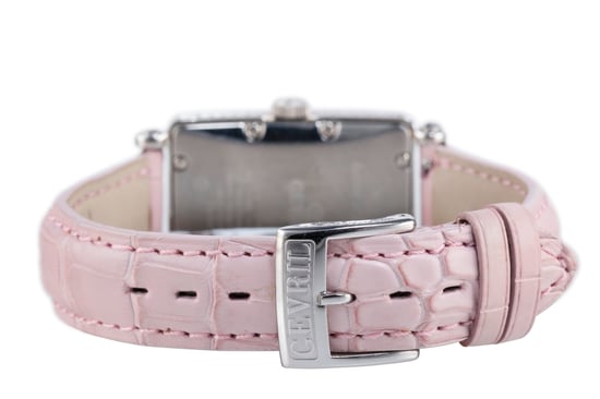 Reloj de Cuarzo Mini Gevril para Mujeres 7248RV Avenida de las Américas con Diamante Rosa - Image 3