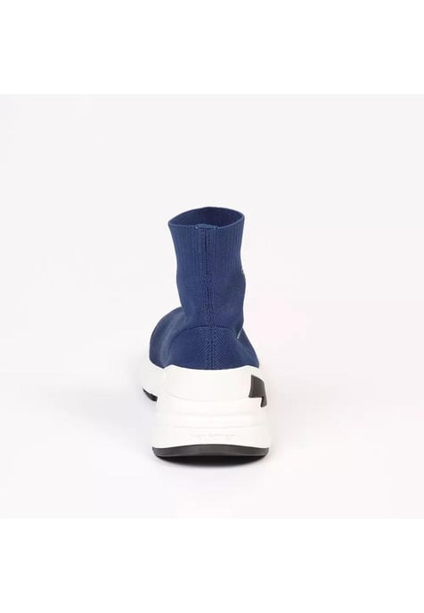 Neil Barrett Men's Blue Textile Lining Sneaker