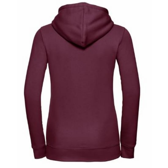 Russell Womens Premium Authentic Hoodie (3-Layer Fabric) (Burgundy) - Image 2