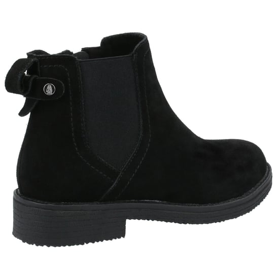 Hush Puppies Maddy Wide Suede Women's Black Boots - Image 2