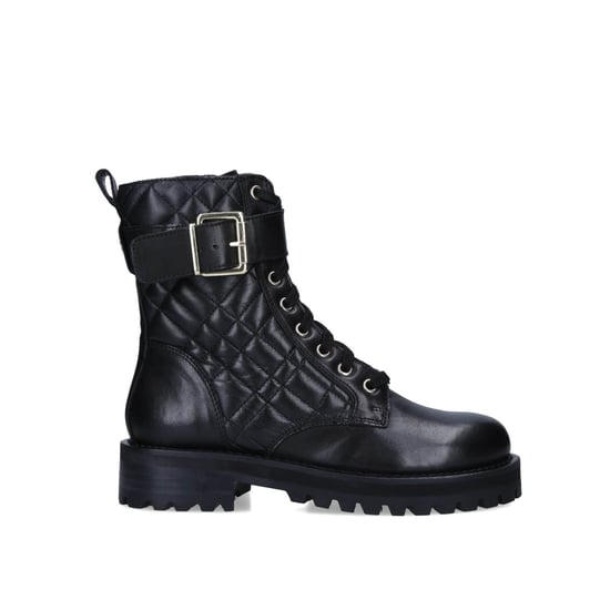 Kurt Geiger London Leather Kgl South Quilted Lace Up Boots