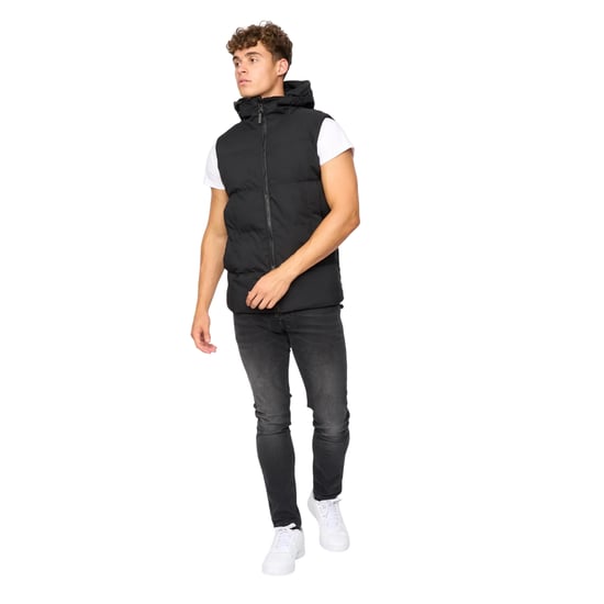 Crosshatch Mens Hanjo Gilet (Black) - Image 2