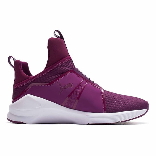 Puma Fierce Quilted Womens Purple Trainers
