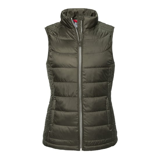 Russell Womens/Ladies Nano Body Warmer (Dark Olive) - Image 1